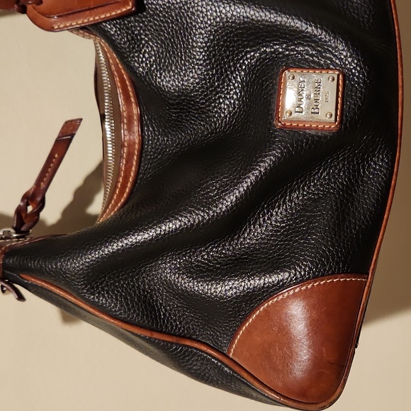 ❤️ VINTAGE DOONEY & BOURKE PEBBLED LEATHER BAG / PURSE - Picture 3 of 16